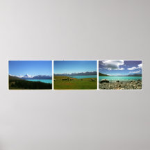 Tekapo No2 triple Poster