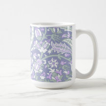 Tela del vintage taza de café