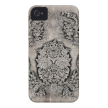 TELAS Y FLORES 3- Case-Mate iPhone 4 CARCASAS