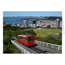 Teleférico de Kelburn. Tarjeta
