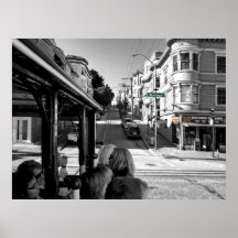 TELEFÉRICO DEL ST DE HYDE - SAN FRANCISCO POSTERS