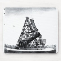 Telescopio de los cuarenta pies de William Hersche Alfombrilla De Ratón