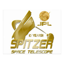 Telescopio espacial de Spitzer: 10mo ¡Aniversario! Tarjetas Postales
