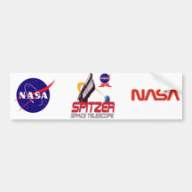 Telescopio espacial de Spitzer Etiqueta De Parachoque
