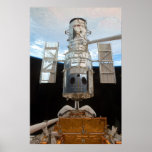 Telescopio espacial y la Atlántida de Hubble Posters