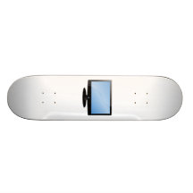 Televisión de la pantalla plana tablas de patinar
