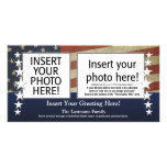 Tema patriótico o militar de la tarjeta de la foto tarjetas fotograficas personalizadas