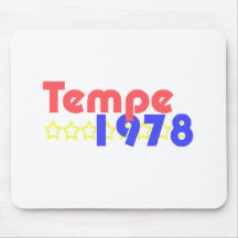 Tempe 1978 alfombrilla de ratón