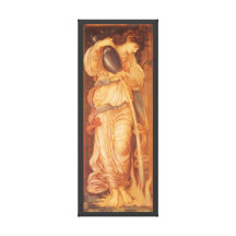 Temperantia de Burne Jones, arte del Victorian del Impresion De Lienzo