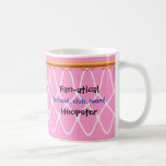 Template_pink de Net_Fan-atical del aro de balonce Tazas