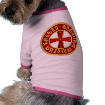 Templer Kreuz / Ritterkreuz / Crusaders Cross Hund T-shirt