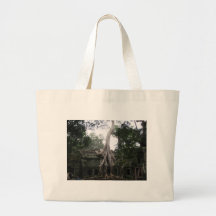 Templo camboyano en la selva bolsa