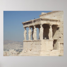 Templo de Poseidon, cabo Soúnio Posters