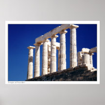 Templo de Poseidon Impresiones