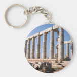 Templo de Poseidon, Sounion, Grecia Llaveros Personalizados