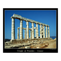 TEMPLO DE POSIEDON posters