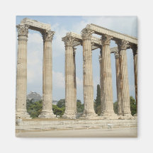 Templo de Zeus Imanes De Nevera