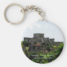 Templo, Tulum, México Llaveros