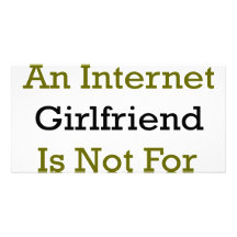 Tener una novia del Internet no está para los frik Tarjetas Personales