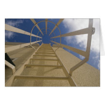 Tenga acceso a la escalera felicitaciones