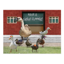 ¡Tenga grandes vacaciones de verano! Postal