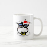 ¡Tenga navidad de un Mooey! Taza De Café