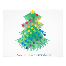 Tenga navidad raro invitación personalizada
