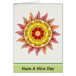 Tenga Niza un día Felicitación