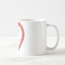 Tenga un corazón tazas