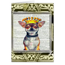 "TENGA UN FELIZ TODO" EL PERRO FELIZ NOTECARD TARJETON