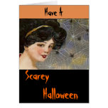 Tenga un Halloween asustadizo Tarjeton