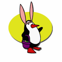 Tenga un recorte fresco del imán del pingüino de P Escultura Fotográfica