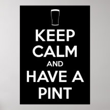 Tenga una pinta posters