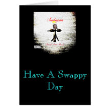 Tenga una tarjeta del día de Swappy