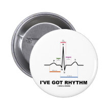 Tengo el ritmo (ECG - el golpe de corazón de EKG) Pins