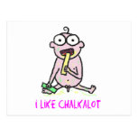 Tengo gusto de Chalkalot Postales