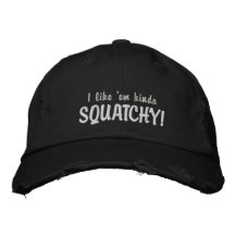 Tengo gusto de ellos Squatchy Gorras De Beisbol Bordadas
