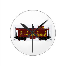 Tengo gusto de los ferrocarriles modelo relojes