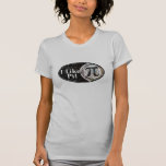 Tengo gusto del pi oval camisetas