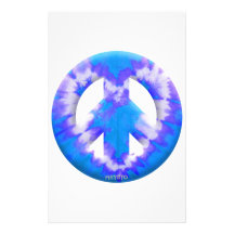 Teñido anudado azul papeleria personalizada