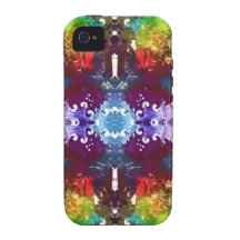 Teñido anudado ESTUPENDO Case-Mate iPhone 4 Carcasa