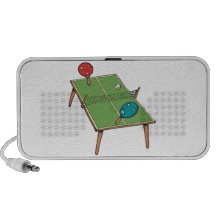 Tenis de mesa sistema altavoz
