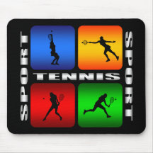 Tenis espectacular (femenino) alfombrilla de ratones