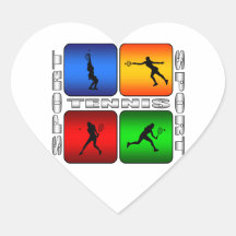 Tenis espectacular (femenino) calcomanía corazón personalizadas