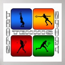Tenis espectacular (femenino) poster