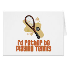 TennisChick bastante Tarjeton