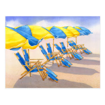Tentar Beachbrellas Postales