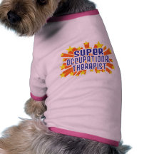 Terapeuta profesional estupendo ropa de mascota