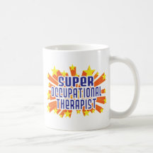 Terapeuta profesional estupendo tazas de café
