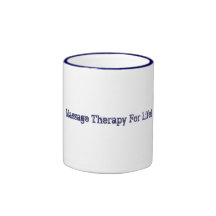 Terapia del masaje para la taza de la vida